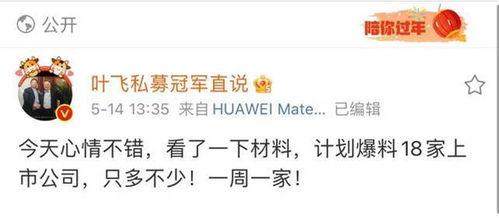 叶飞私募最新爆料,揭秘资本市场的暗流涌动  第2张
